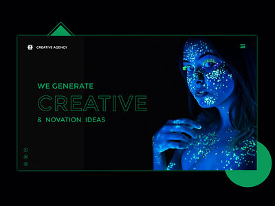 Creative Agency Header