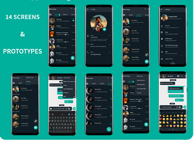 WhatsApp Dark Mode Redesign