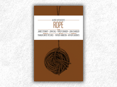 Rope (Hitchcock movie poster)