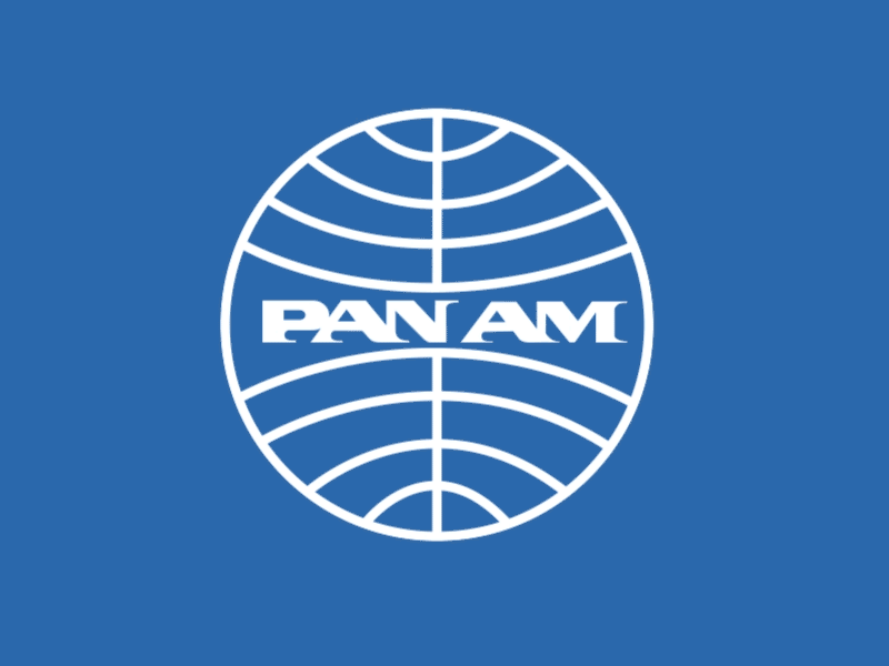 Pan Am Logo after airline am america animation effects logo motion pan panam plane