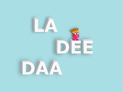 LaDeeDaa design graphic design illustration logo minimal typography
