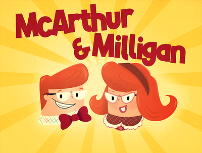 McArthur & Milligan artwork character design design graphic design illustration