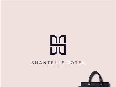 SHANTELLE HOTEL brand design logo