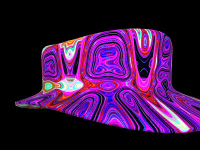 Psychedelic Hats design graphicart graphicdesign hat hats photoshop psychedelic