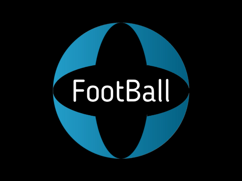 Football logo by Ahmad on Dribbble