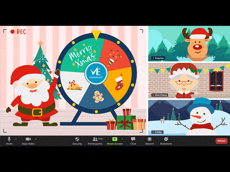 X'mas Animation after effects cartoon character design illustrator
