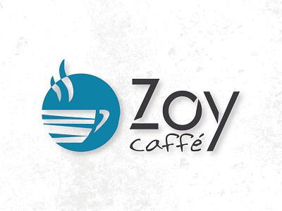 Caffé Zoy caffe coffee coffee shop logo
