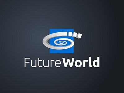 FutureWorld eye future logo spiral virtual reality vr