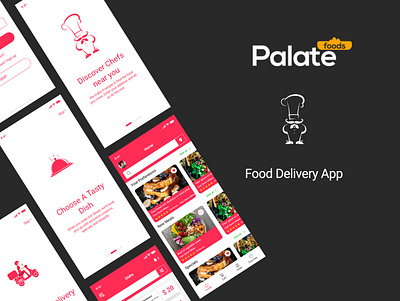 Food delivery App design ui ux
