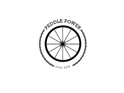 Bike Shop Logo design flat illustration logo minimal