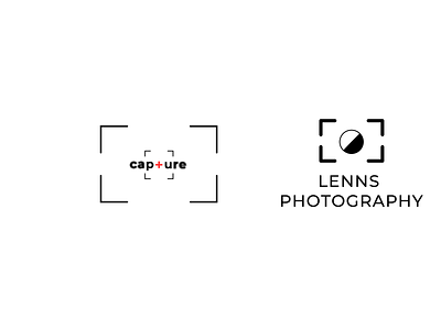 Photographer Logo design illustration logo minimal typography