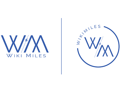 Wikimiles Logo Redesign branding design illustration logo minimal