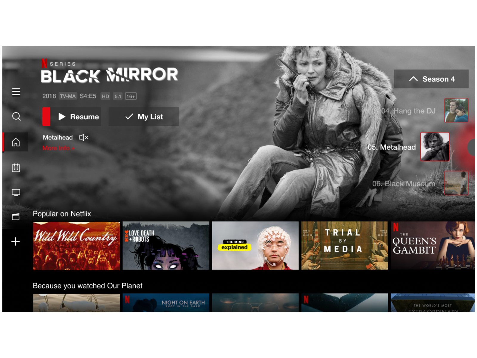 NETFLIX : Smart TV UI By Amandeep Singh On Dribbble