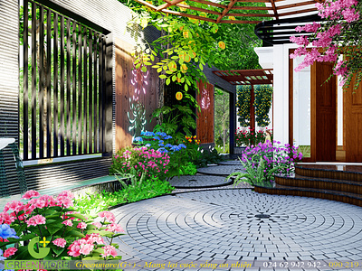 Villa Landscape Design - Son Tay, Ha Noi, Viet Nam