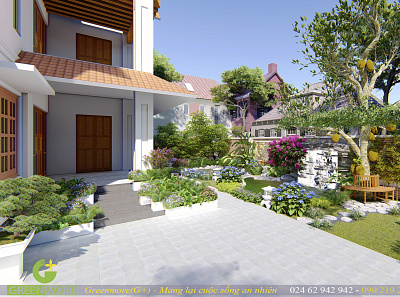 Garden Landscape Design Quang Ninh, Viet Nam garden design villa landscape design