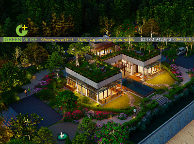 Design Resort Villas in Ha Long Bay, Viet Nam landscape villa design