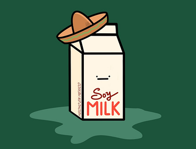 Soy Milk animated animation art chibi comic design digital illustration digitalart logo procreate