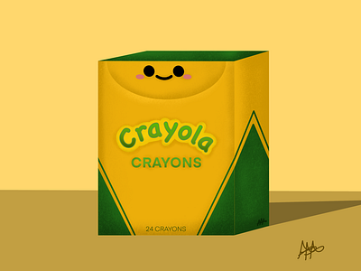 empty crayon box clipart