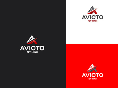 AVICTO LOGO DESIGN brand identity creative design creative logo custom logo custom logo design design design log designlogo graphic design graphicdesign illustration logo logo design logo maker logo minimal logodesign minimal minimalistic proffesional logo ui