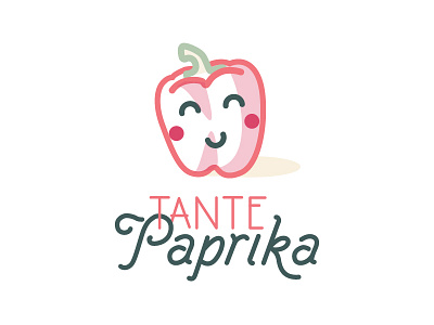 Tante paprika branding business design identity illustration logo logo design