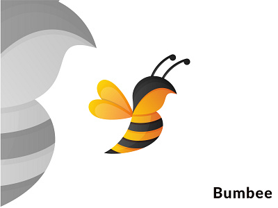 Bumbee logo architecture bee bees branding construction constructions gfxhouse hive honey honeycomb icon letter mark logo design logo designer logomark modular modules monogram structure symbol