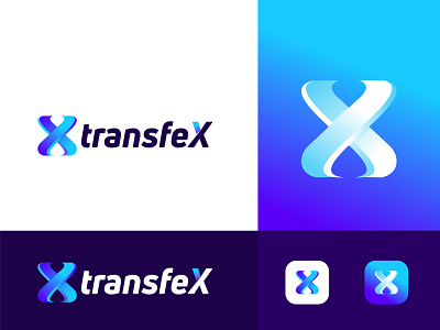 transfeX Logo 2d 3d logo abstract logo app icon app logo brand and identity branding branding agency colorful logo gradient logo letter logo logo folio logo collection logo logo design logo identity logo trends 2021 logotype minimal s logo modern logo modern logos x letter x logo x logo mark