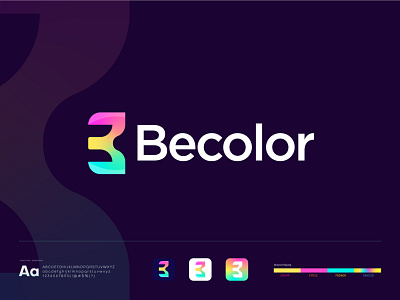 Becolor abstract app icon logo b letter logo best logo branding branding and identity company logo concept creative logo gfxhouse illustration logo logo creation logo design logo designer logo mark logodesign logos logotype modern logo