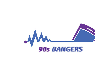 90s Bangers colourful corporate logo logo design minimal