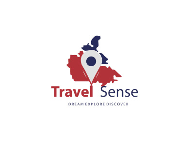 Travel Sense logo travel travel logo
