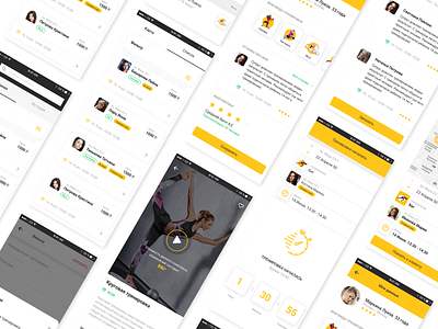 Velogera - IOS app for home fitness workouts app clean dashboard design dribbble fitness app graphic design interface material mobile app mobile app design ui web