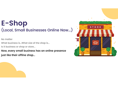 E-Shop (Local Shops Online) branding covid 19 design ecommerce ux work