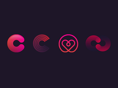 C you later brand c logo pink