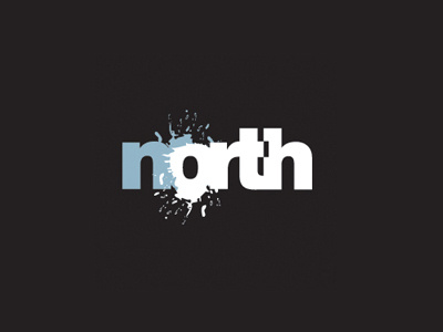 North logo logo typography