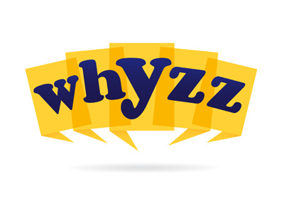 Whyzz Logo logo scrap book social