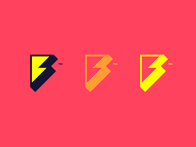 Flash branding f flash icon identity lightning logo