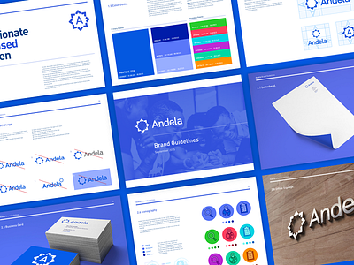 Andela Brand Guidelines brand branding guide guidelines identity logo