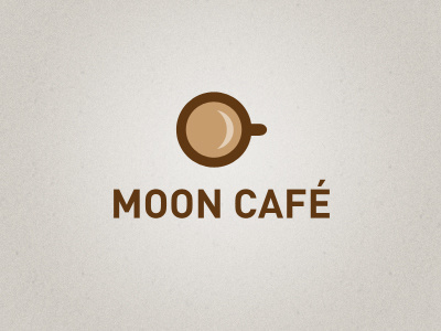 Moon Cafe cafe coffee logo moon