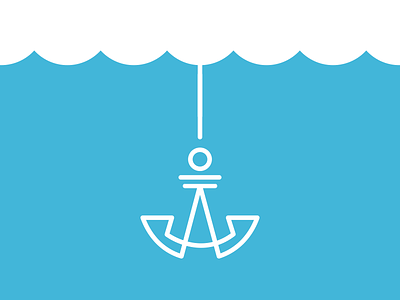 Anchor anchor branding design icon logo mark