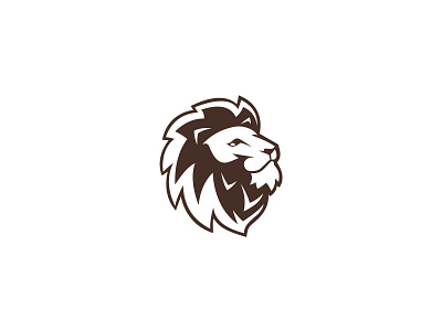 Lion branding design icon lion logo mark