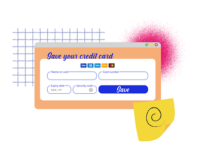 Credit card form - DailyUI #2
