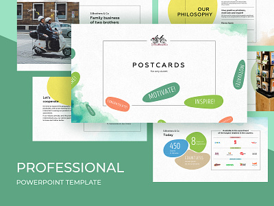 PowerPoint Presentation for Postcards Company