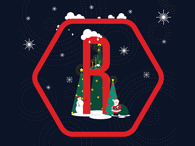 Christmas logo | Asus playoff christmas christmas card christmas tree holiday design holidays illustration logo playoff powerpoint reprezent