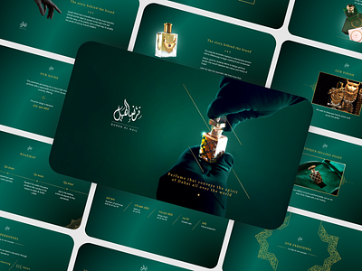 PowerPoint Presentation for the UAE Fragrance Brand