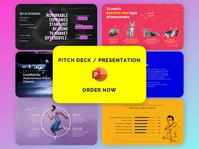 PowerPoint Pitch Deck / Presentation Portfolio