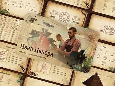PowerPoint Presentation for Coffee Chef Barista