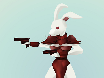 Rabbit Character for a game in development