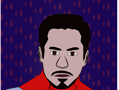 Iron Man MK85 from Avengers: End Game design illustration vector