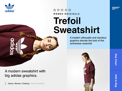Adidas Originals Trefoil Sweatshirt - Concept