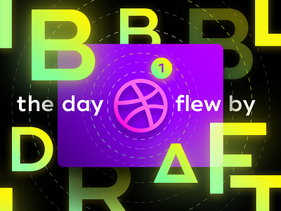 Dribble Draft branding colors design draft dribbble flow inspiration invitations invite palete type typography