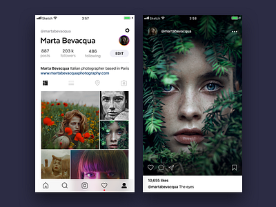 Instagram app concept 📷